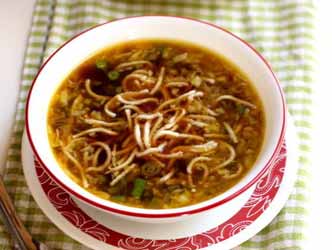 Vegetarian Manchow Soup